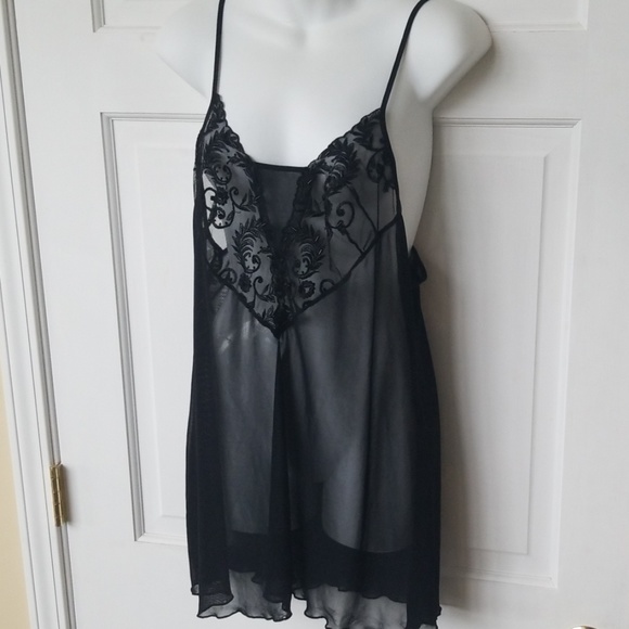 Other - Black Sexy Babydoll Nightie Lingerie